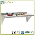 Metal shelf storage stainless steel kitchen wall mount shelf for dish